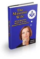 the masonic wife ebook with a photo of a woman on the front