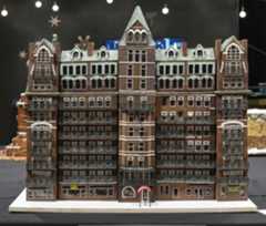 Chelsea Hotel depicted by Gingerbread