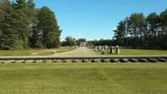 Treblinka, 2021, Blick auf das Gelände der Gedenkstätte, Stiftung Denkmal