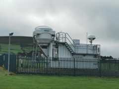 Balloon launcher at Valentia Observatory