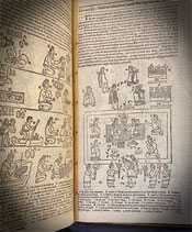 Pic 3: Scenes of daily Mexica/Aztec life from the Codex Mendoza, reproduced from woodcuts in Purchas’s ‘Pilgrimes’