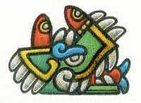 Pic 5: ‘Alligator’ (the Earth), no. 1 in the cycle of 20 calendar signs