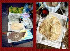 Pic 13: Copal being sold in the market at Tepoztlan, Mexico.