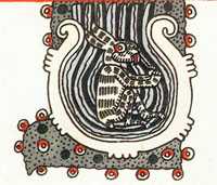 ‘Conejo’ en la Luna, Códice Borgia, pag. 55  