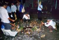 Pic 10: A Nahua cleansing ceremony in preparation for the pilgrimage.