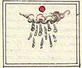 Pic 15: The fateful sign 1-Rain; Florentine Codex Book IV