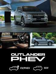 アウトランダーPHEV EV/PHEV SUV。3枚のイメージ写真