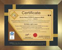Congratulation on the Achievement of International Accreditation to MMAFD!