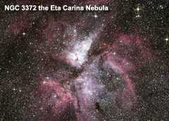 NGC 3372 Eta Carina Nebula
