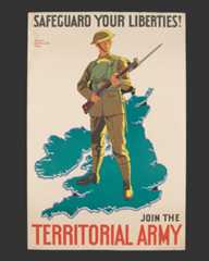 'Safeguard Your Liberties! Join The Territorial Army', 1938