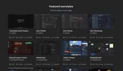 「UserStyles.world」サイトのスクリーンショット1