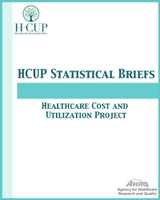 Cover of Healthcare Cost and Utilization Project (HCUP) Statistical Briefs