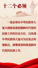 中央民族工作会议会议精神图解