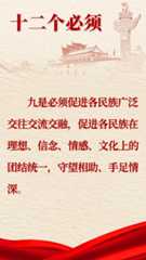 中央民族工作会议会议精神图解