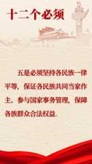 中央民族工作会议会议精神图解