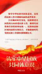 【中国民族报】学习︱习近平论铸牢中华民族共同体意识