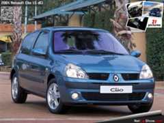 Renault Clio 1.5 dCi (2004) - Front Three-Quarter