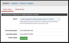 Latest pfSense Snapshots