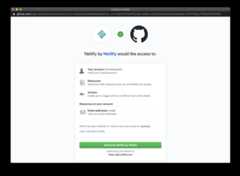 step 3 - authorize auth Netlify app