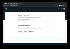 step 2 - link with git provider like GitHub or Gitlab
