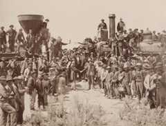 Completion of the Transcontinental Railroad, 1869
