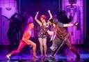 Richard O’Brien’s Rocky Horror Show continues its incredible journey across the UK this year (L-R: Morgan Jackson (Rocky), Daisy Steere (Columbia), Edward Bulling)