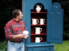 Painted Cupboard with Norm Abram