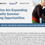 How States Are Expanding Quality Summer Learning Opportunities