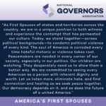 Governors’ Spouses Call for Unity