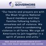 Governors Issue Statement on Shooting of National Guard Members