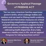 Governors Applaud Passage of PREEMIE Reauthorization Act