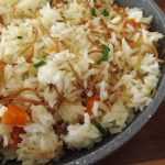 Rice with Israeli couscous
