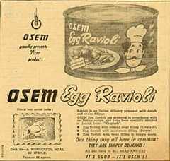 Osem Egg Ravioli