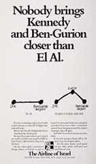 Nobody brings Kennedy and Ben-Gurion closer than El Al