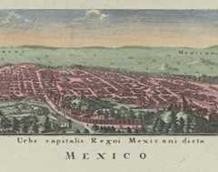 The capital city of the Mexican kingdom called Mexico (1759)