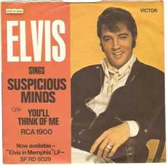 Elvis Presley - 'Suspicious Minds'