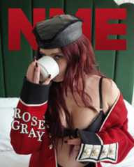 Rose Gray on The Cover of NME (2025), photo by Lo Harley