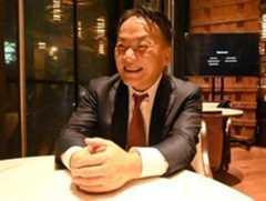 日清製粉ウェルナの岩橋社長＝７日、ホーチミン市