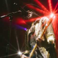 Fantastic Negrito performing live during his Australian tour.