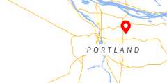 Small image of map showing Portland Eastside