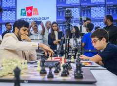 Mundial de ajedrez en India: Faustino Oro volvió a hacer tablas y forzó el desempate