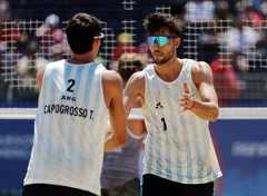 Con tres duplas, Argentina comienza a jugar el Mundial de beach volley