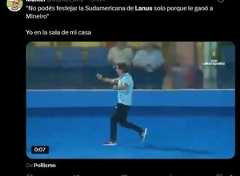 Los mejores memes por la consagración de Lanús en la Copa Sudamericana