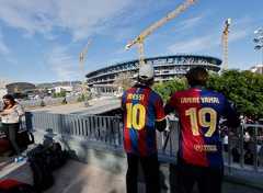 Ovación a Messi y locura por Lamine Yamal: los mejores videos e imágenes del regreso del Barcelona al Camp Nou