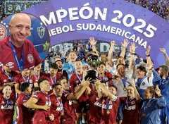 Nicolás Russo confirmó que habrá festejos de Lanús por la Copa Sudamericana tras los octavos con Tigre