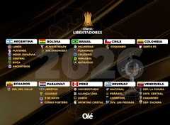 Libertadores 2026: con Lanús, los 32 clasificados