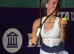 Olé con Oleksandra Oliynykova, la tenista ucraniana que juega mientras su papá lucha en la guerra