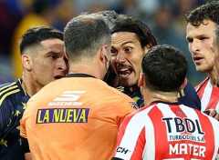 Echenique, el árbitro de Boca-Argentinos y el recuerdo de su pelea con Cavani: "Leé el reglamento..."