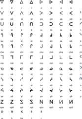 Cree syllabics