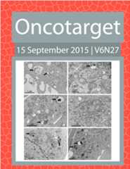Journal Cover for Oncotarget V6N27